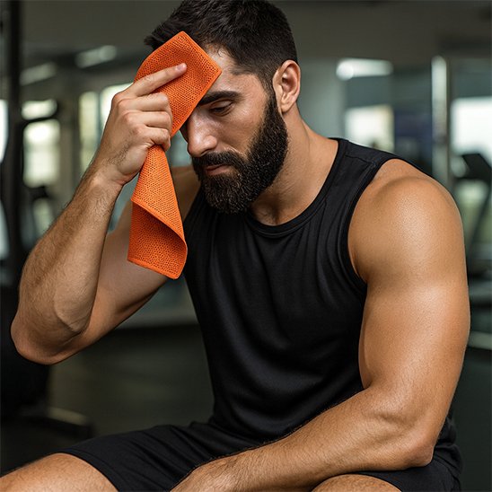 Serviette de sport 